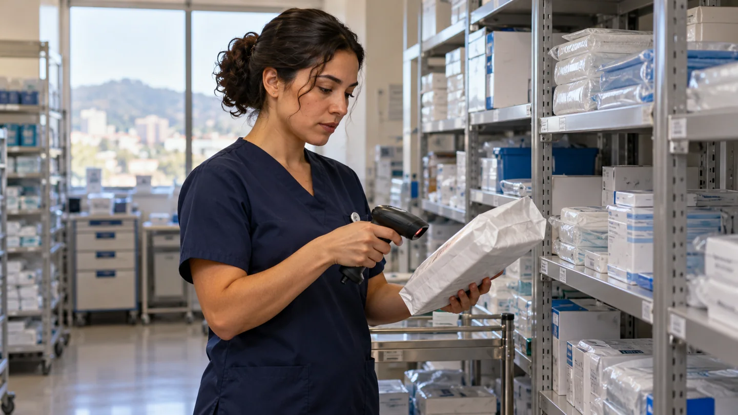 Healthcare professionals in the context of materials management and clinical operations