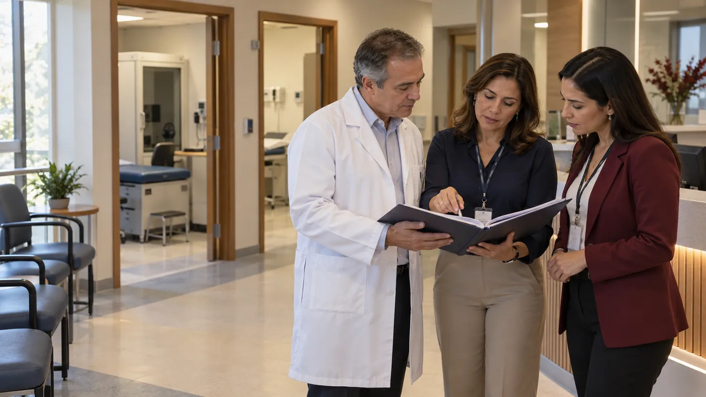 Healthcare professionals in the context of hospital operations