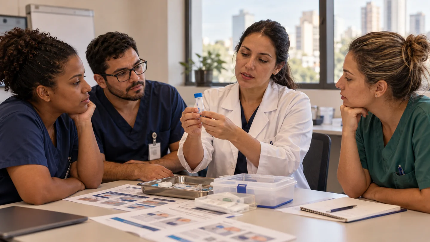 Healthcare professionals in the context of quality and team development