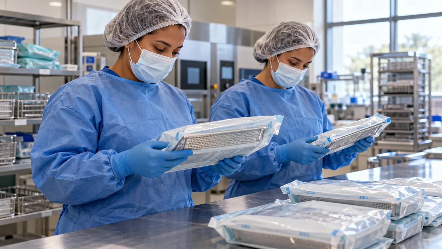 Illustrative image about sterile processing and process safety